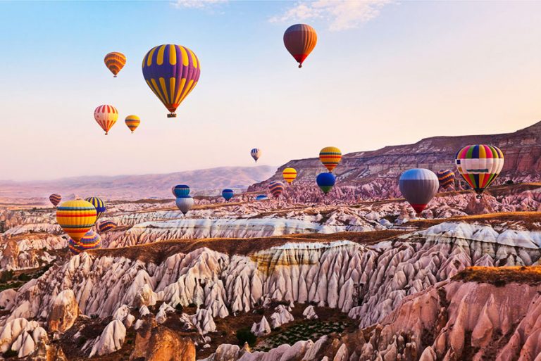 Globos aerostáticos en Capadocia